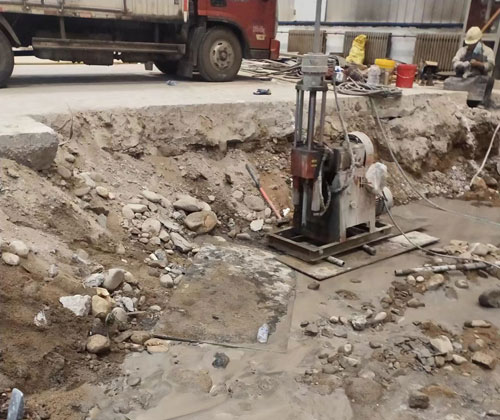 利通公路下沉压浆